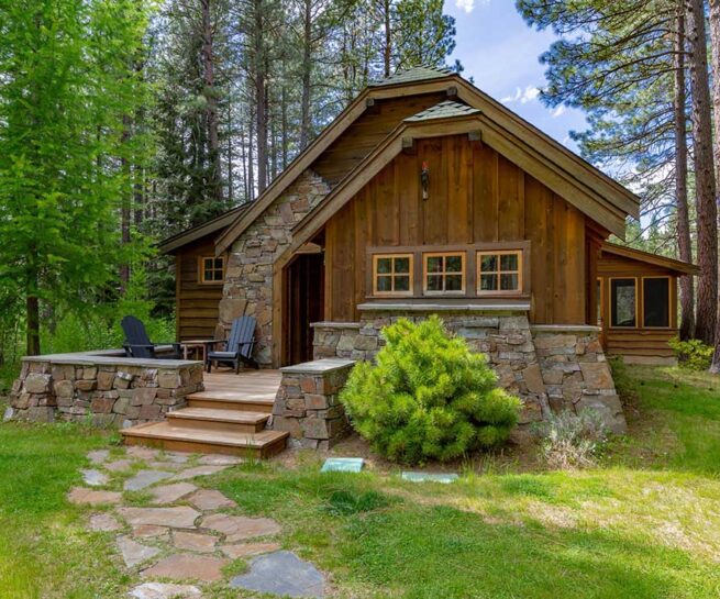 metolius river luxury cabin 26