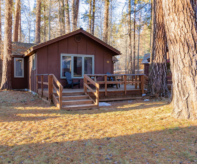 metolius river lodge cabin 12 exterior